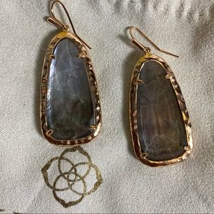 Kendra Scott Lyn Rose Tone Crystal
